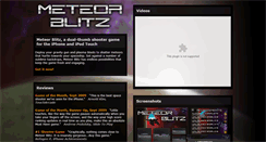 Desktop Screenshot of meteorblitz.alleylabs.com